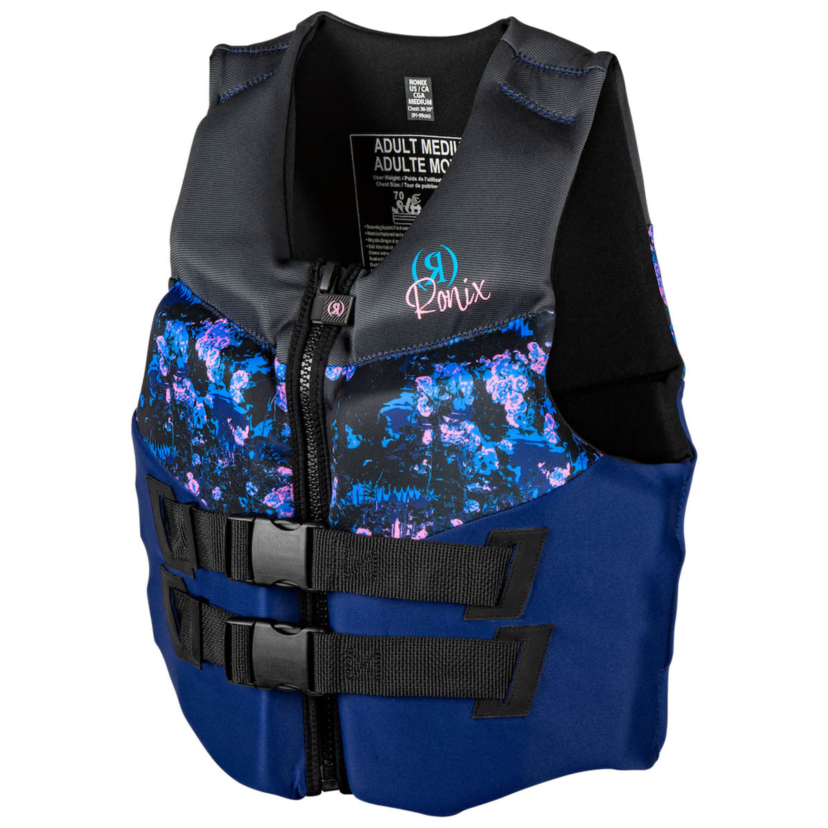 Ronix Daydream Women's CGA Life Jacket in Navy / Floral