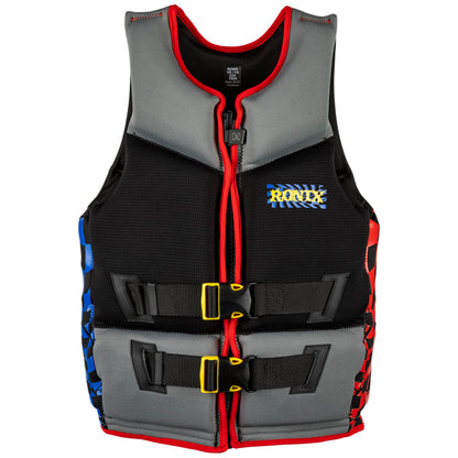 Ronix Driver's Ed Capella 3.0 CGA Life Jacket in Grey / Black