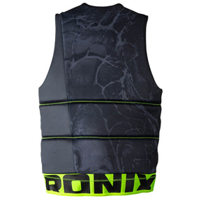 Ronix Dyno Yes CGA Life Jacket in Black / Lime