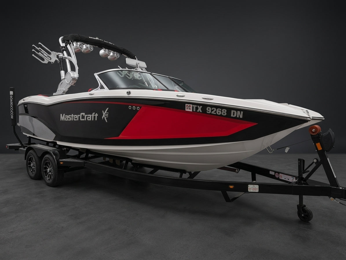 2016 MasterCraft X23 - Red / Black