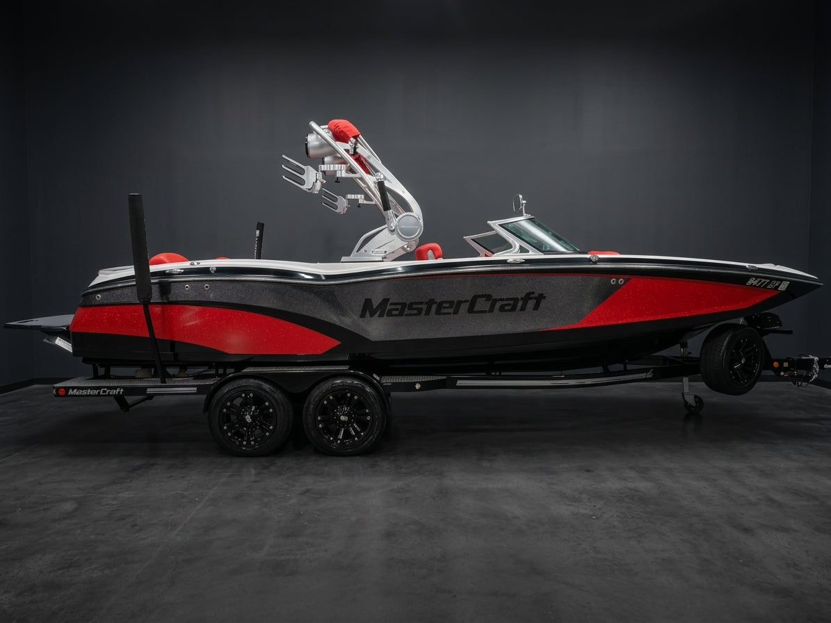 2016 Mastercraft X46 - Red Metal Flake / Black