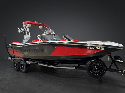 2016 Mastercraft X46 - Red Metal Flake / Black
