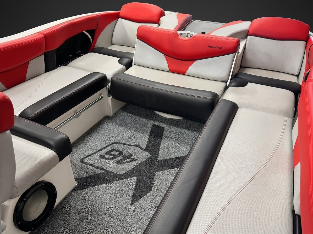 2016 Mastercraft X46 - Red Metal Flake / Black