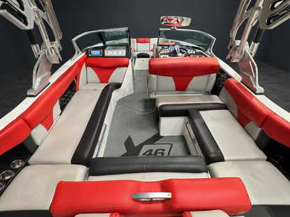 2016 Mastercraft X46 - Red Metal Flake / Black