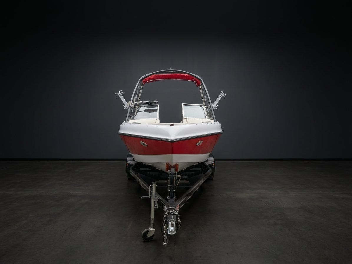 2005 Tige 22V in Red w/ White interior
