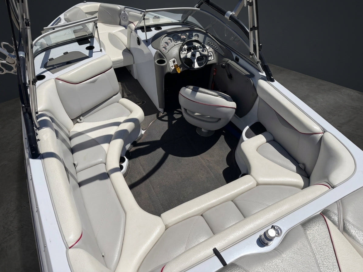 2005 Tige 22V in Red w/ White interior