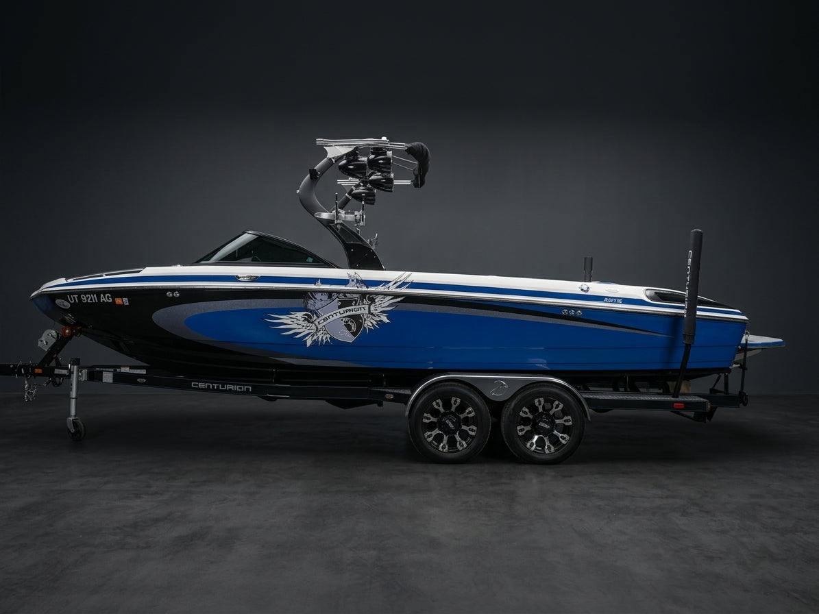 2013 Centurion SV244 in Blue w/ White interior