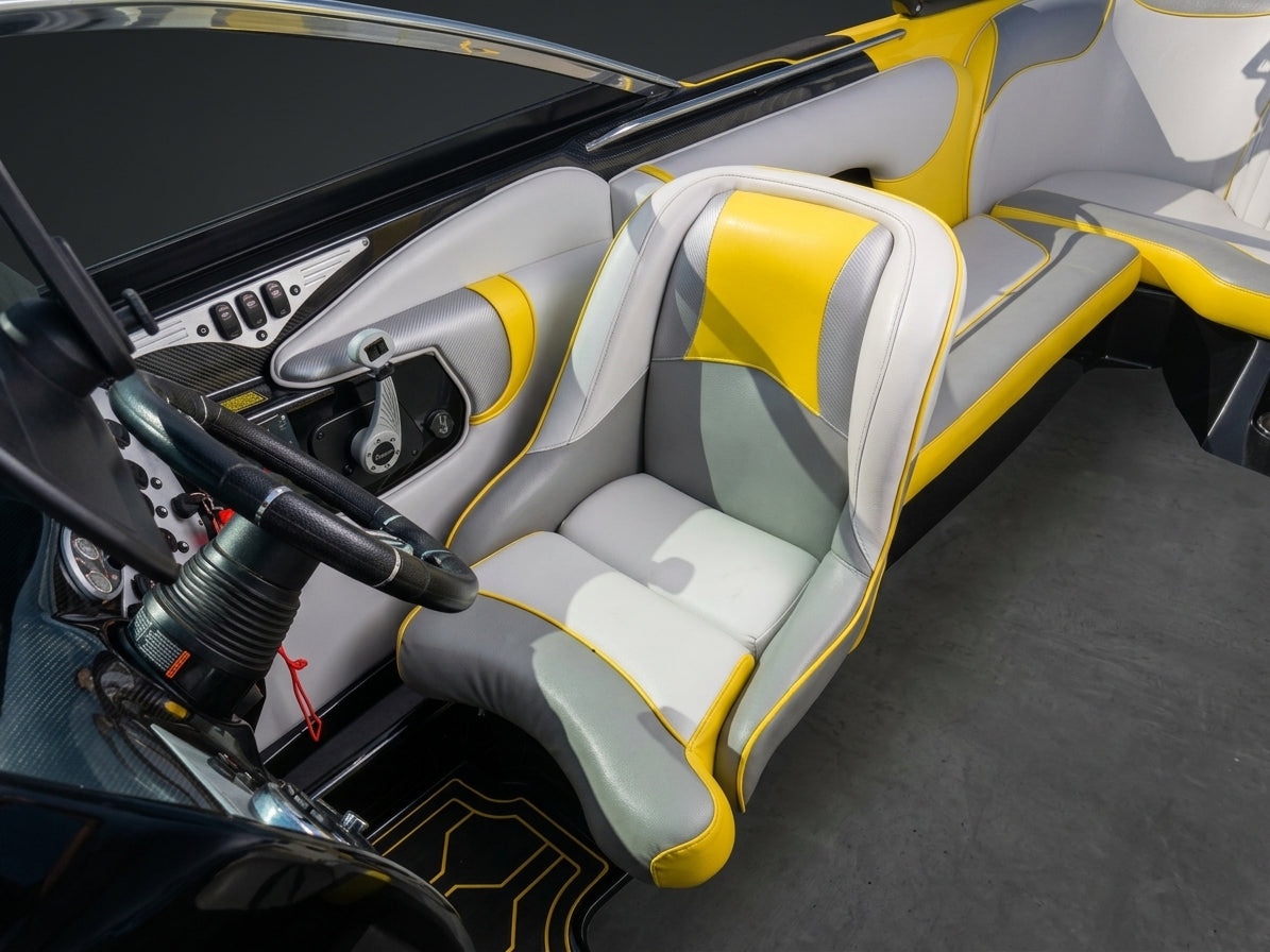 2018 Sanger SV237 in Yellow w/ White interior