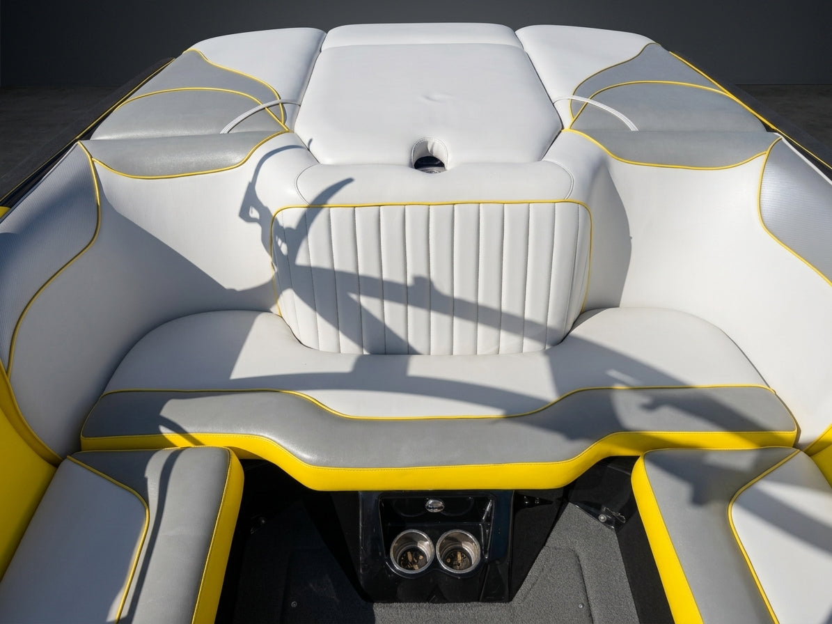 2018 Sanger SV237 in Yellow w/ White interior