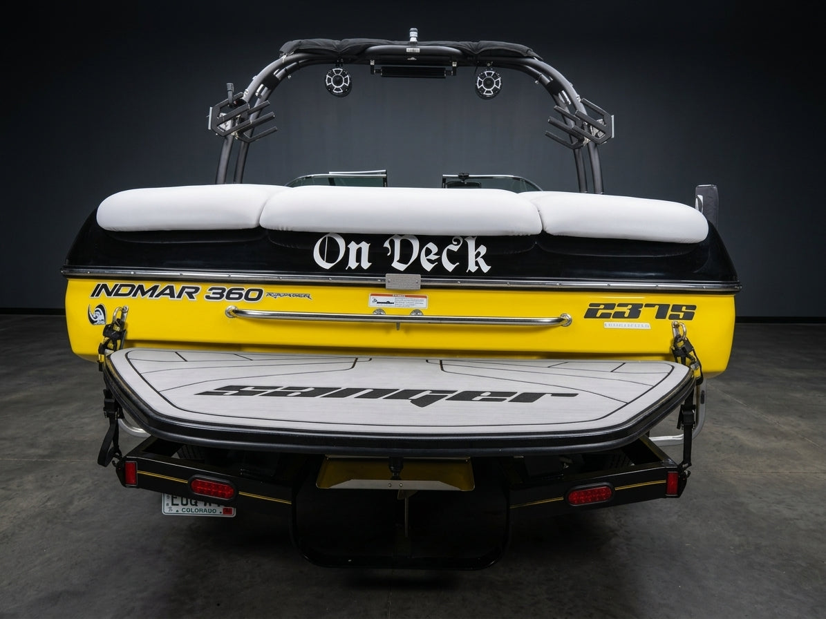 2018 Sanger SV237 in Yellow w/ White interior