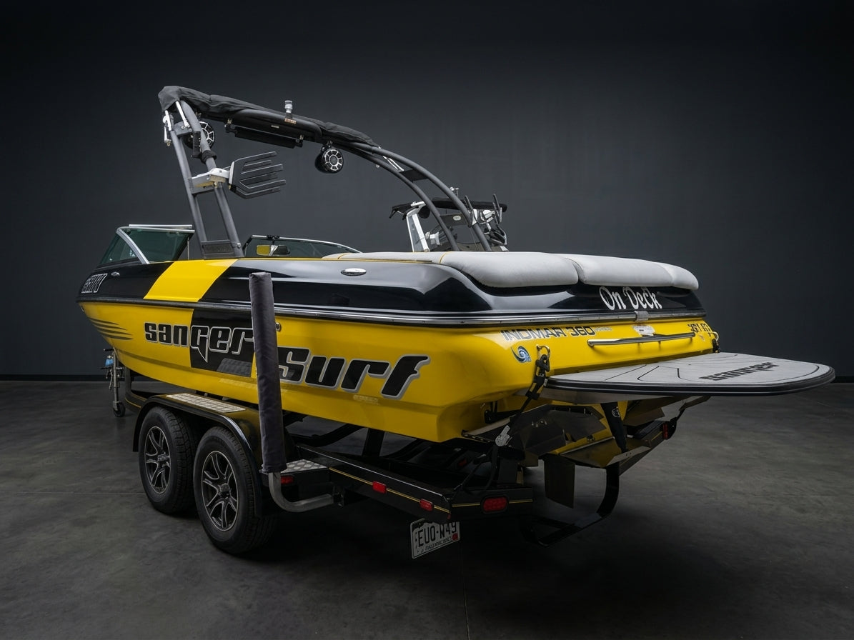 2018 Sanger SV237 in Yellow w/ White interior