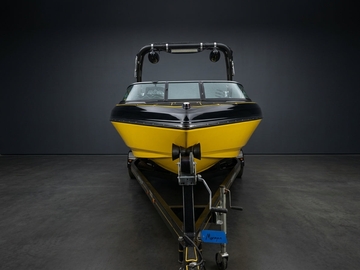 2018 Sanger SV237 in Yellow w/ White interior