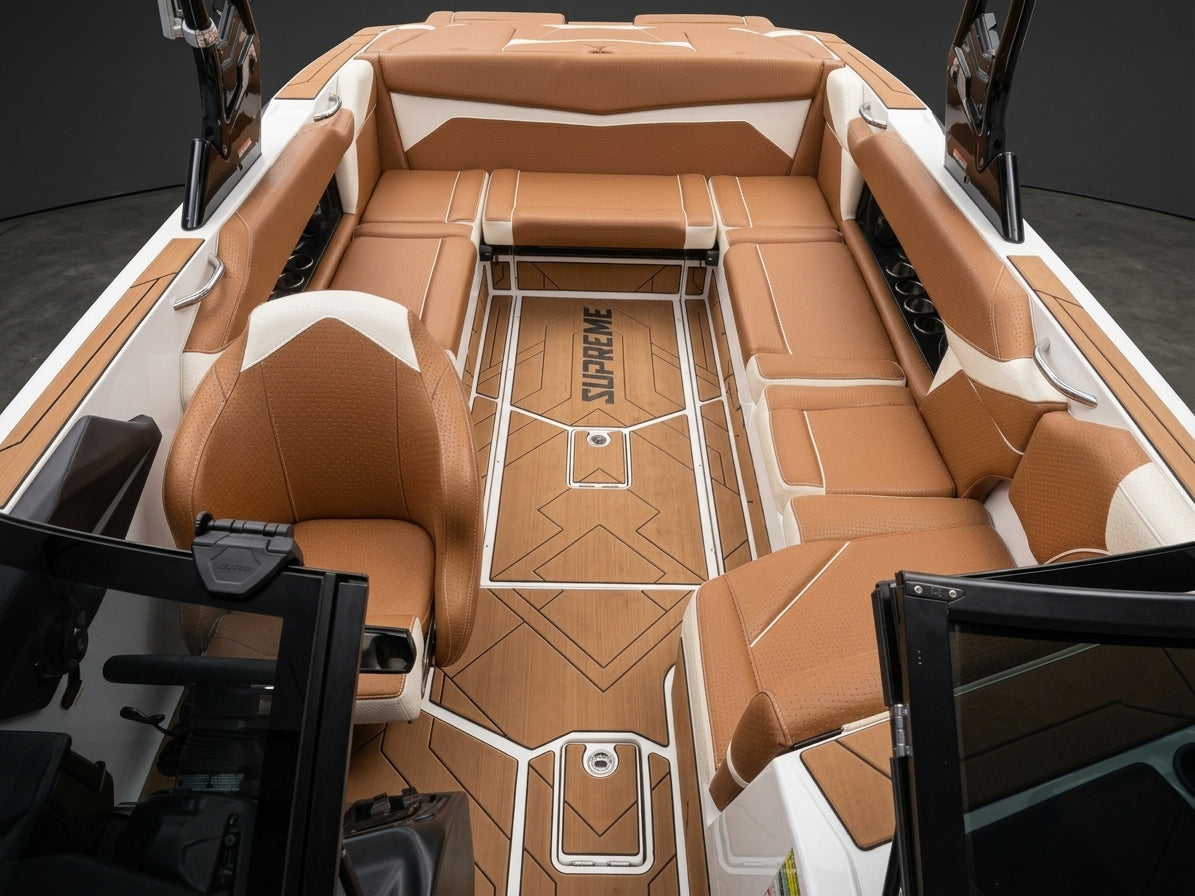 2023 Supreme S240 Black / White w/ Brown interior