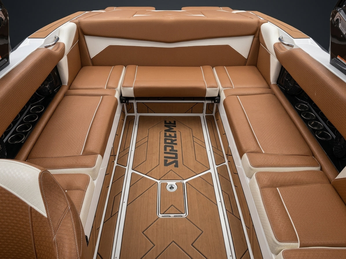 2023 Supreme S240 Black / White w/ Brown interior
