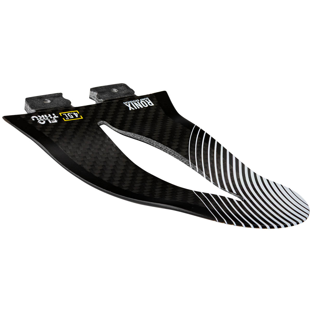 Ronix Flo Thru Button Tech Wakesurf Fin