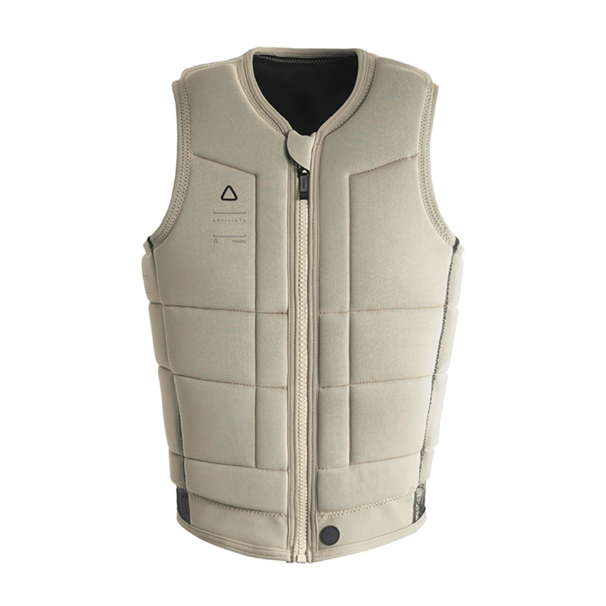 Follow Affiliate Comp Wake Vest in Bone - BoardCo