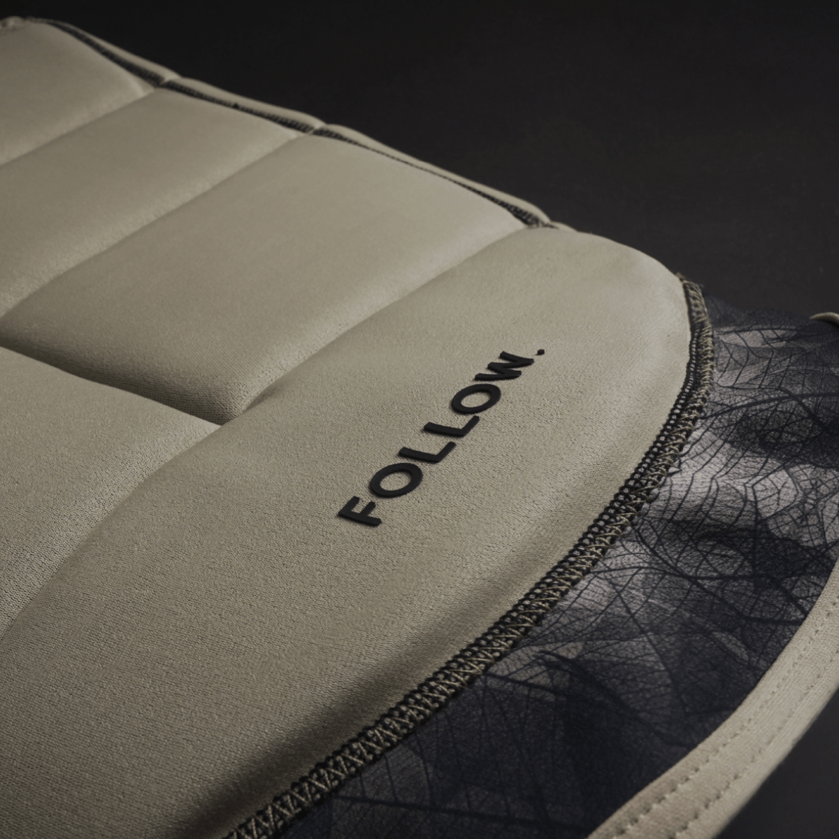 Follow Affiliate Comp Wake Vest in Bone - BoardCo