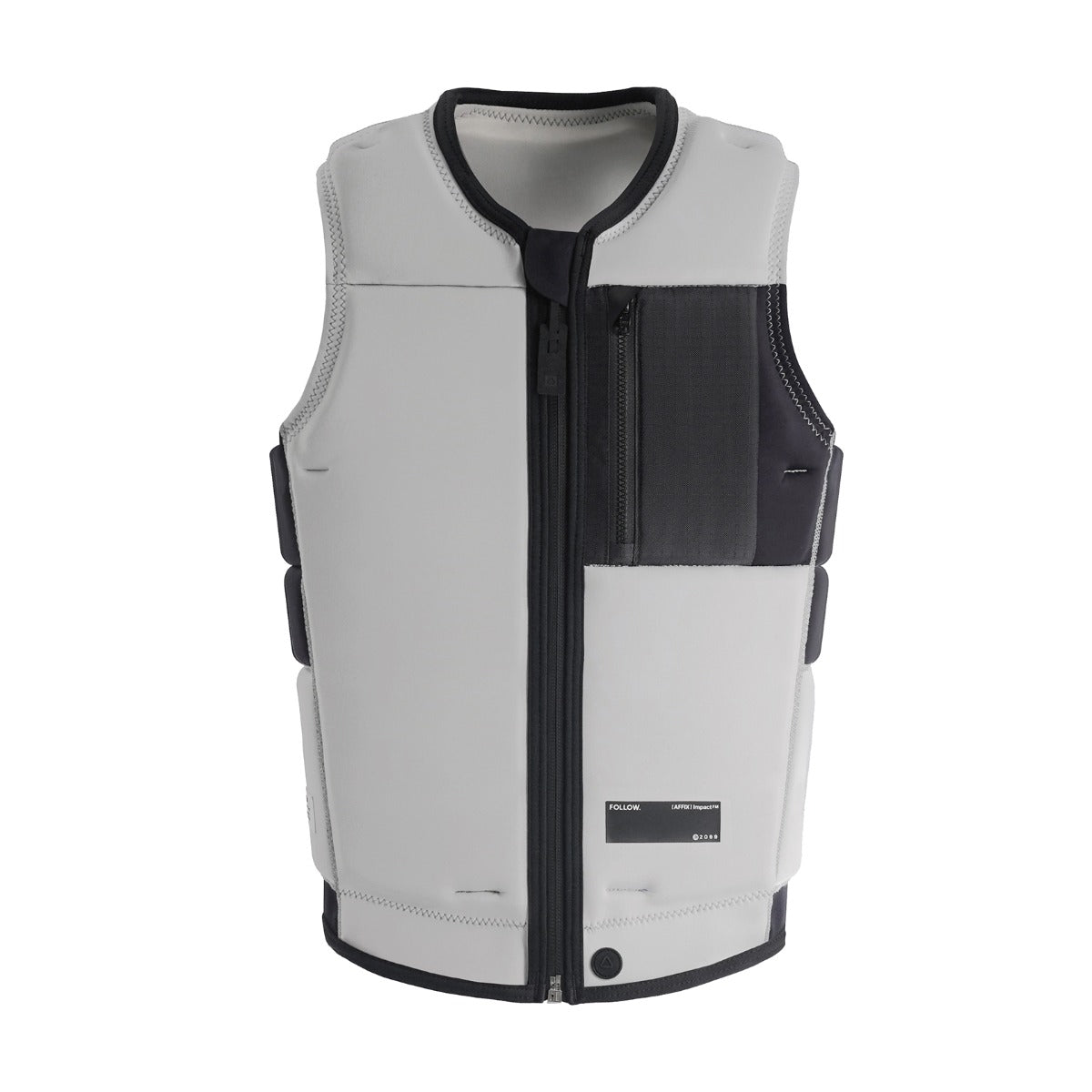 Follow Affix Men's Comp Wake Vest in Silver – BoardCo