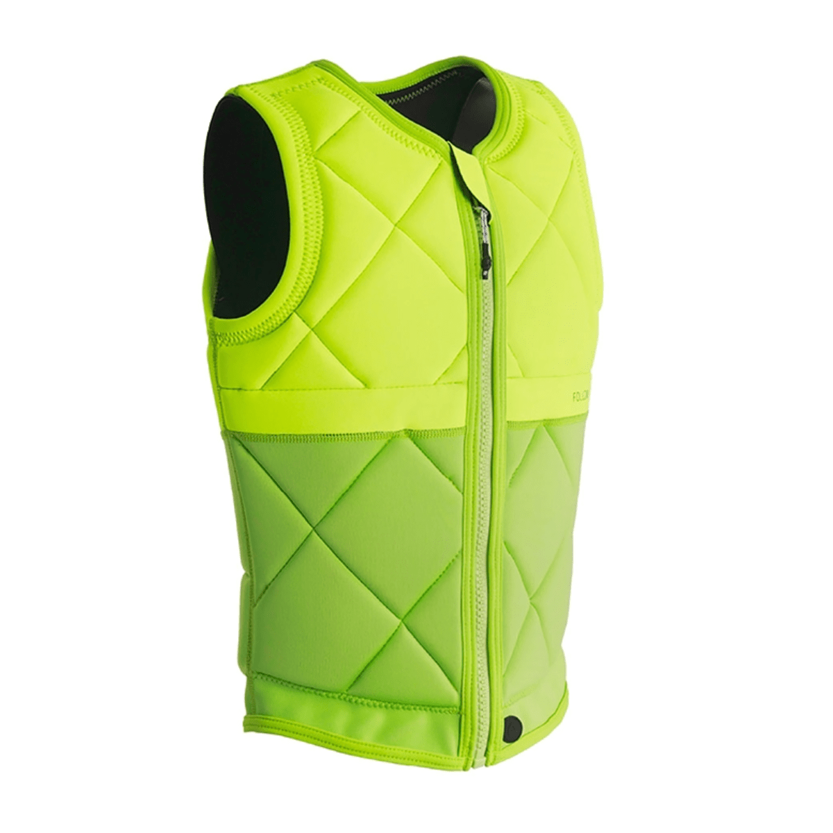 Follow Athena Ladies Comp Wake Vest in Fluro Yellow - BoardCo
