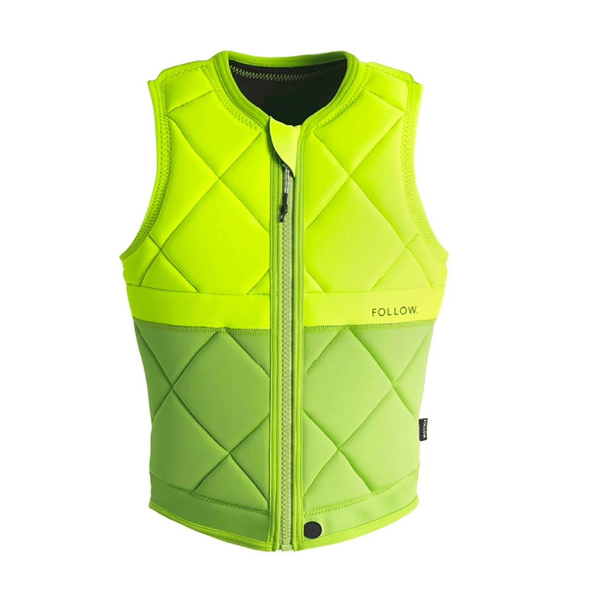 Follow Athena Ladies Comp Wake Vest in Fluro Yellow - BoardCo