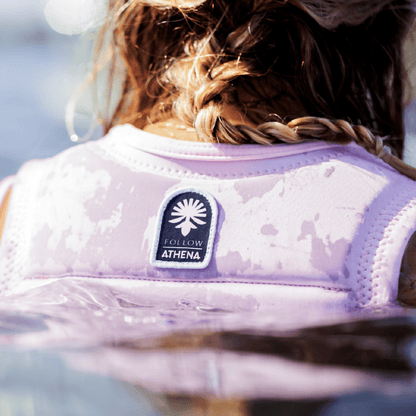 Follow Athena Ladies Comp Wake Vest in Pink - BoardCo