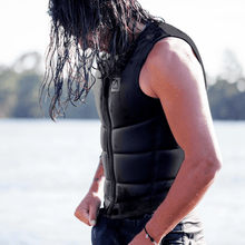 Follow Corp Mens Comp Wake Vest in Black - BoardCo