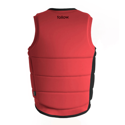 Follow Corp Men's Comp Wake Vest in Red - BoardCo