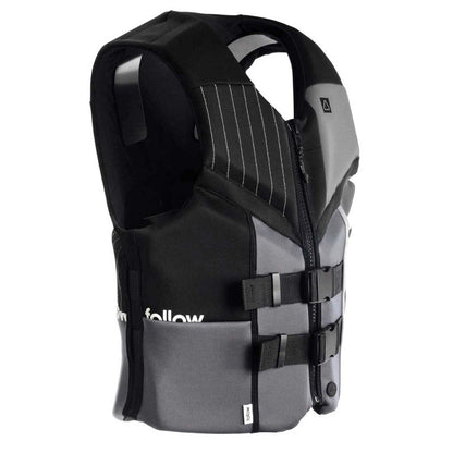 Follow Cure 2 Men's CGA Life Jacket in Black/Grey - BoardCo