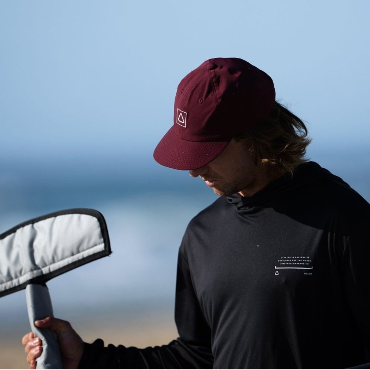 Follow Dad Cap in Dusty Red - BoardCo