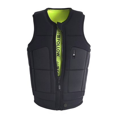 Follow Global Comp Wake Vest in Black - BoardCo