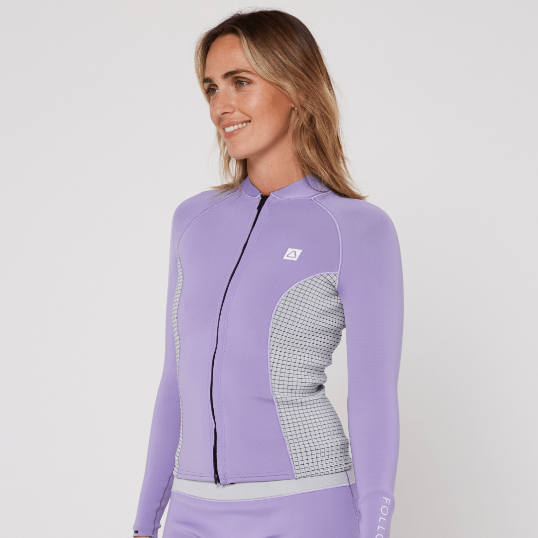 Follow Ladies FZ Wetty Top in Purple - BoardCo