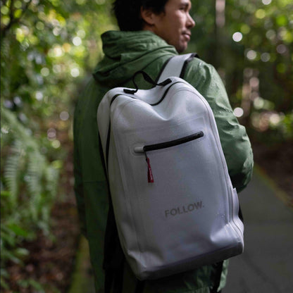 Follow Life Backpack in Light Grey - BoardCo