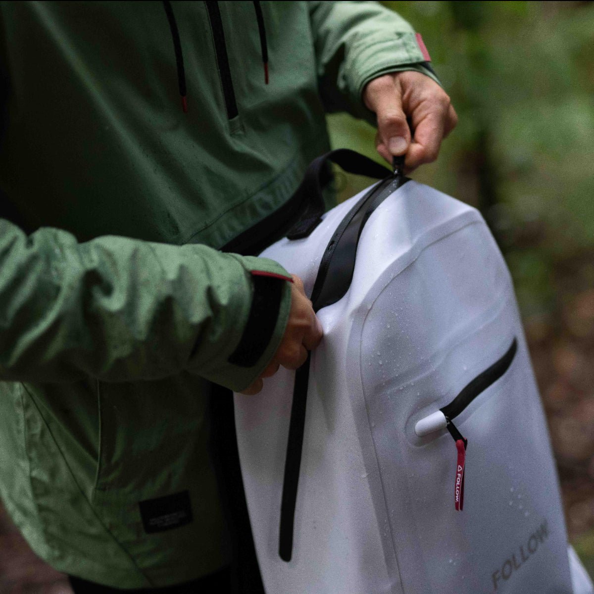 Follow Life Backpack in Light Grey - BoardCo