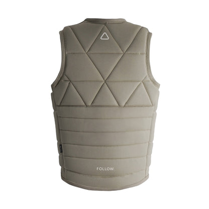 Follow Love Nor Money Men's Comp Wake Vest in Khaki