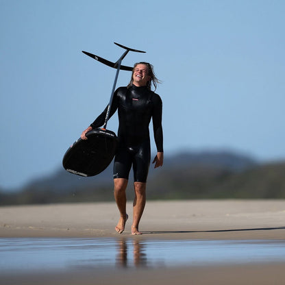 Follow P1 2/2mm Long Sleeve Spring Suit in Black - BoardCo