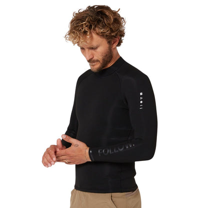 Follow P1 2mm Wetty Top in Black - BoardCo