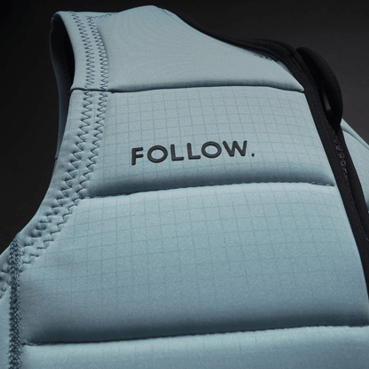 Follow P1 Traction Men's Comp Wake Vest in Ocean - BoardCo