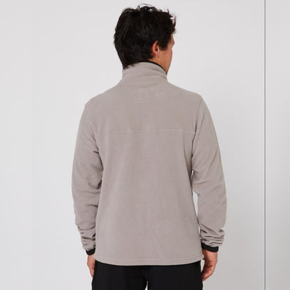 Follow Polar Crew Fleece in Stone - BoardCo