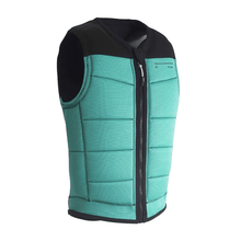 Follow Section Comp Wake Vest in Black/Teal - BoardCo