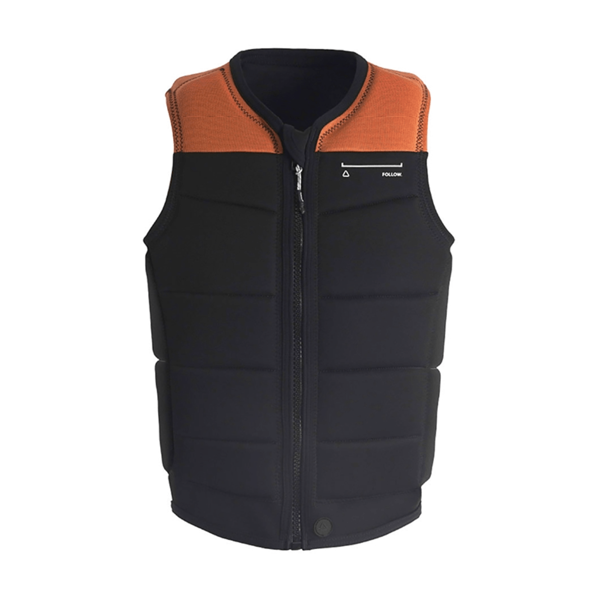 Follow Section Comp Wake Vest in Orange/Black - BoardCo