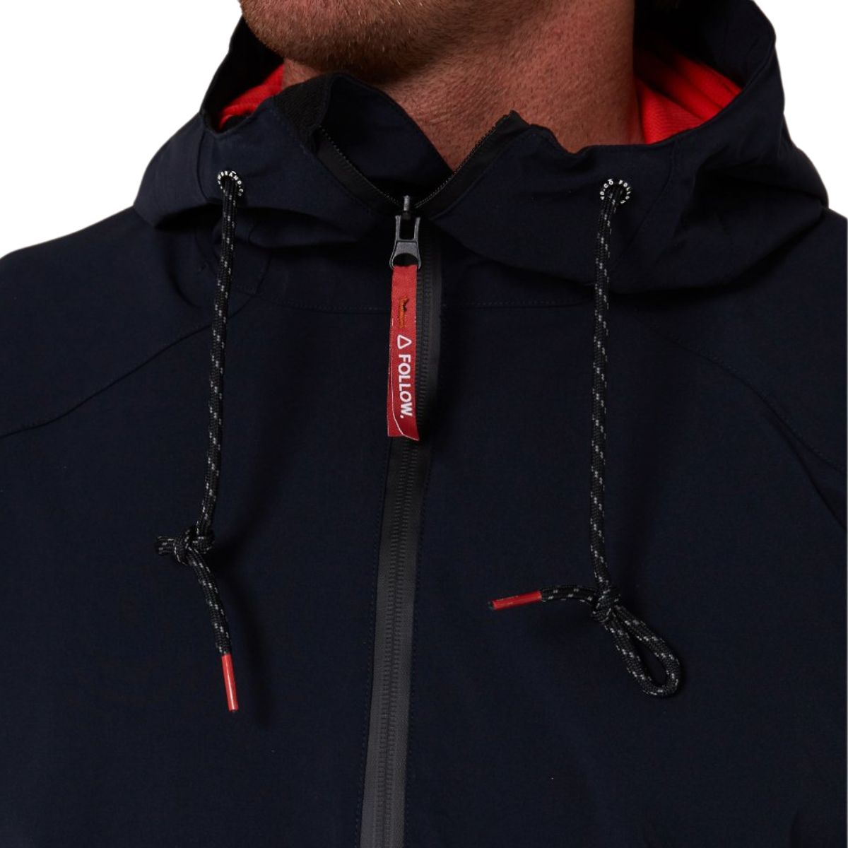 Follow Spray Anorak in Black - BoardCo