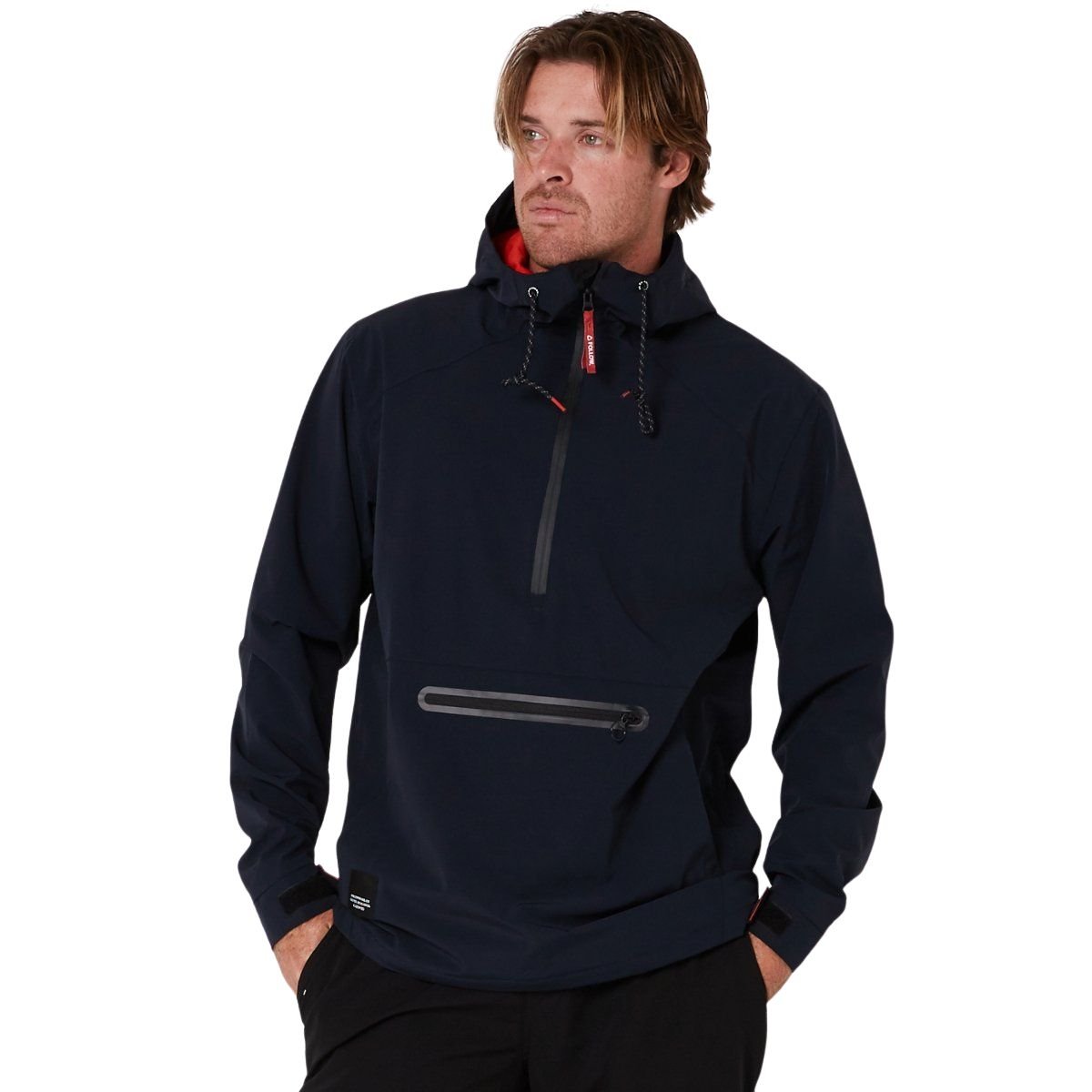 Follow Spray Anorak in Black - BoardCo