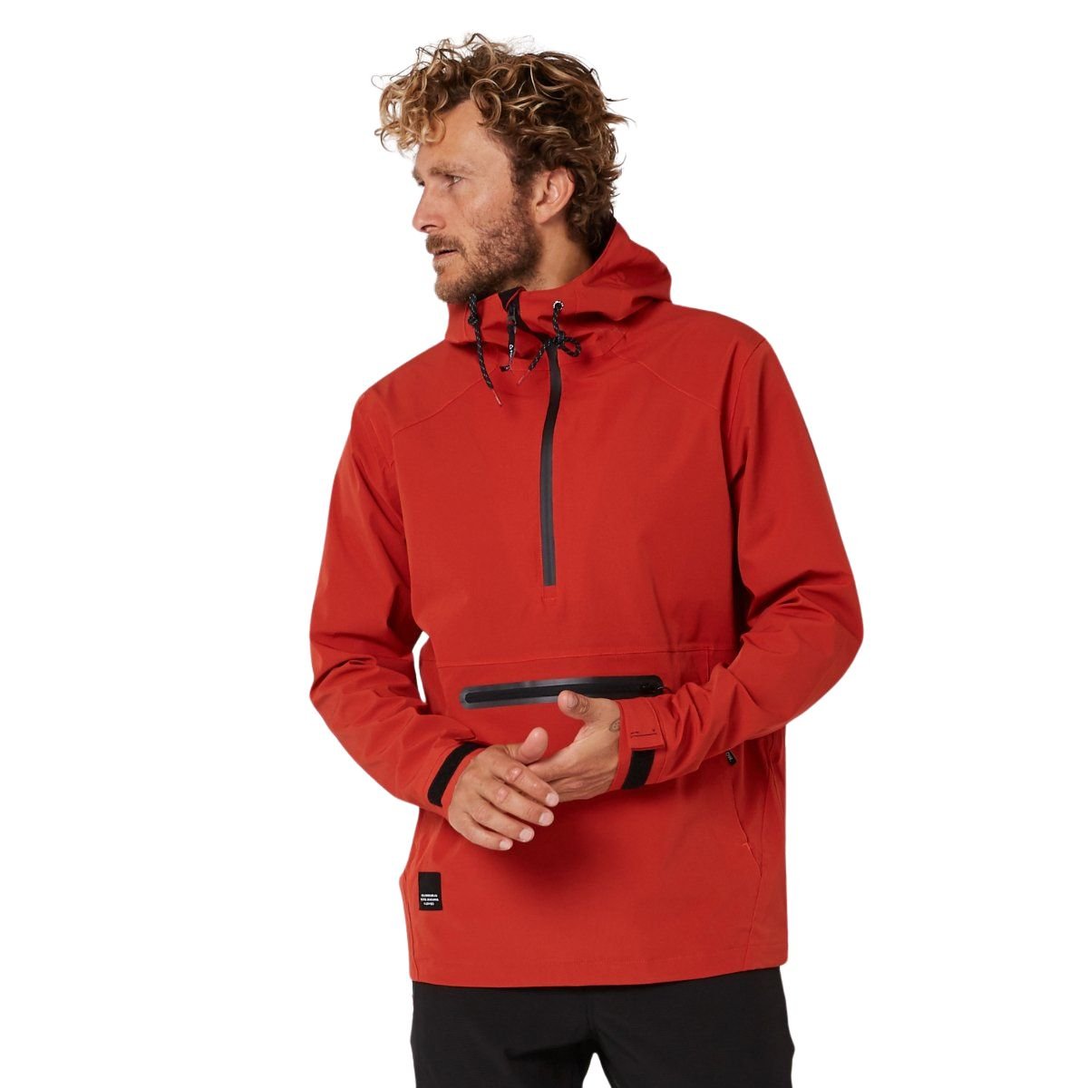 Follow Spray Anorak in Dirty Red - BoardCo