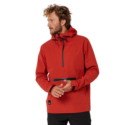 Follow Spray Anorak in Dirty Red - BoardCo