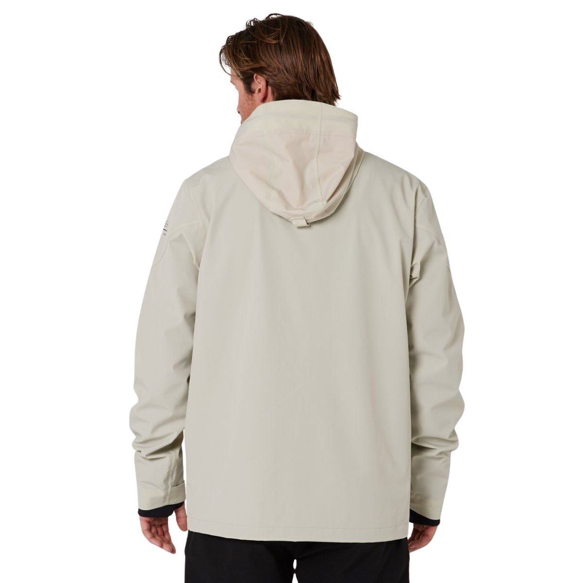 Follow Spray Zip Through Jacket in Bone - BoardCo