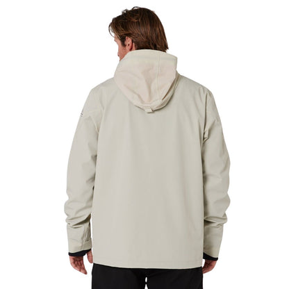 Follow Spray Zip Through Jacket in Bone - BoardCo