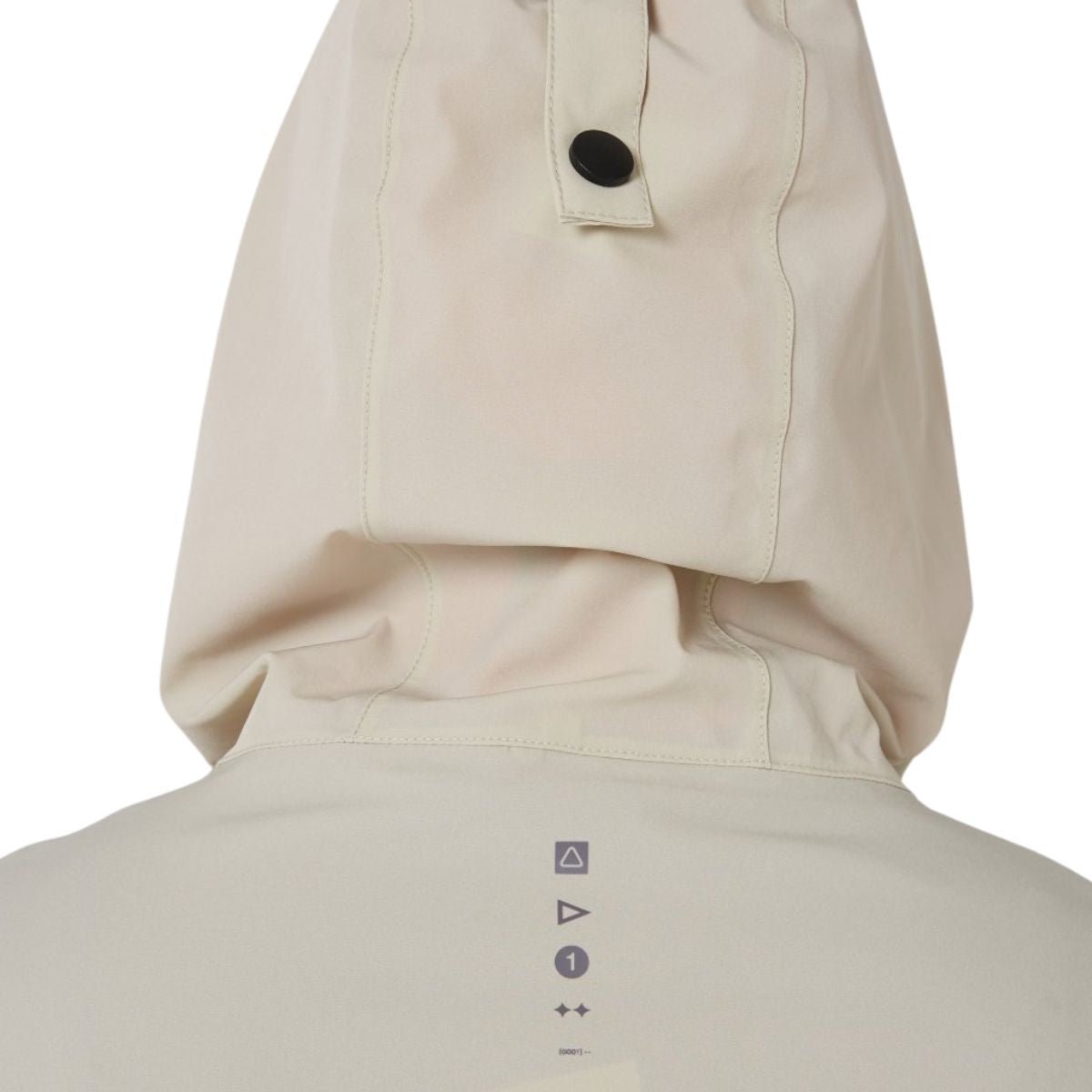 Follow Spray Zip Through Jacket in Bone - BoardCo