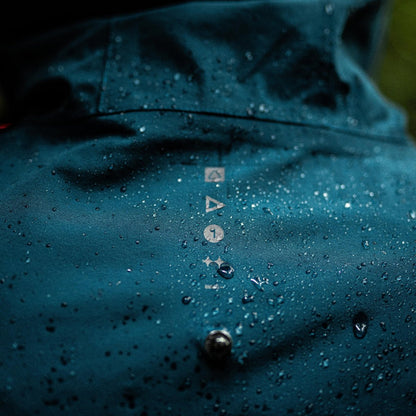 Follow Spray Zip Through Jacket in Slate - BoardCo
