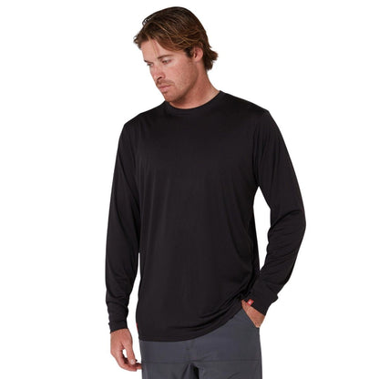 Follow Sun Tee Long Sleeve in Black - BoardCo
