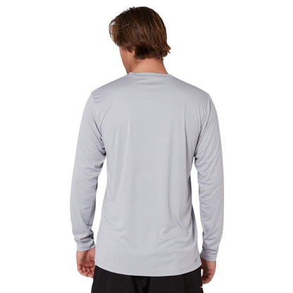 Follow Sun Tee Long Sleeve in Light Grey - BoardCo